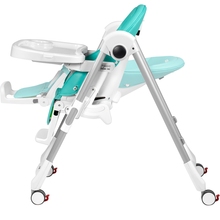 Стілець для годування PEG-PEREGO Prima Pappa Follow Me Tahiti бірюзовий (IH01000000BL91)