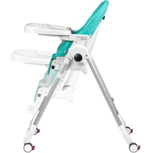 Стілець для годування PEG-PEREGO Prima Pappa Follow Me Tahiti бірюзовий (IH01000000BL91)