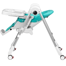 Стілець для годування PEG-PEREGO Prima Pappa Follow Me Tahiti бірюзовий (IH01000000BL91)