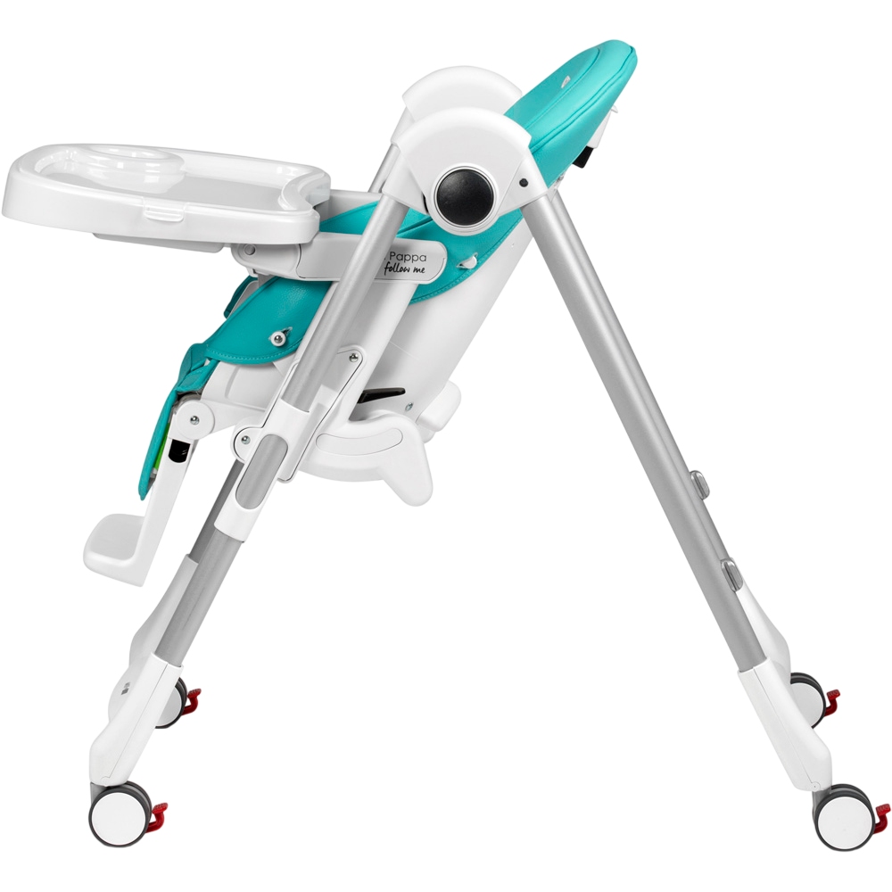 У Фокстрот Стілець для годування PEG-PEREGO Prima Pappa Follow Me Tahiti бірюзовий (IH01000000BL91)