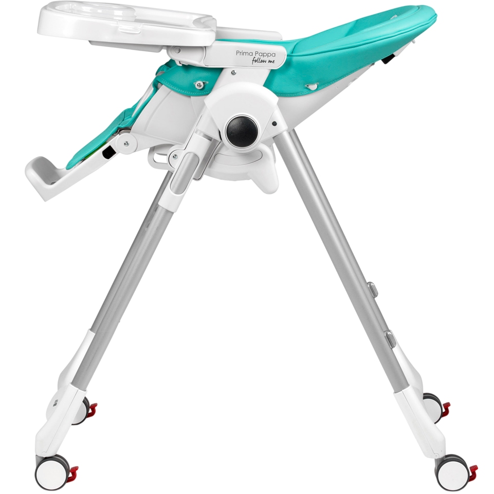 Фото 15 Стілець для годування PEG-PEREGO Prima Pappa Follow Me Tahiti бірюзовий (IH01000000BL91)