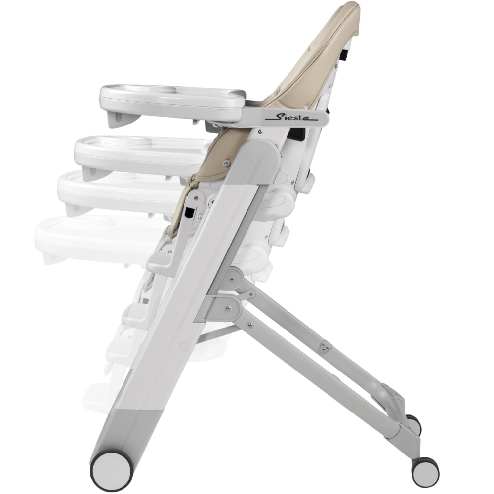 Огляд Стілець для годування PEG-PEREGO Siesta Follow Me Astral бежевий (IH03000000BL06)