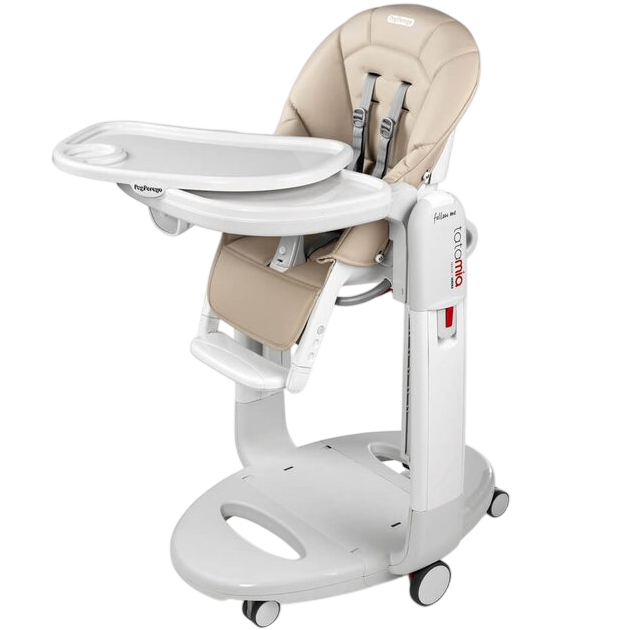 Стілець для годування PEG-PEREGO Tatamia Follow Me Astral бежевий (IH02000001BL06) Особливості Система безпеки руху STOP&GO