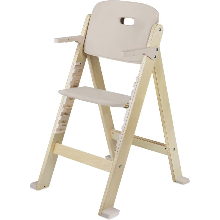 Стілець для годування LIONELO FLORIS BEIGE NATURAL Матеріал тканина