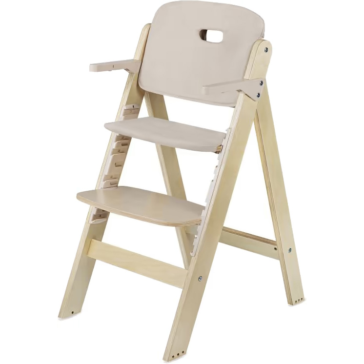 Стілець для годування LIONELO FLORIS BEIGE NATURAL Опора ніжки