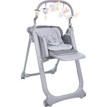 Стільчик для годування Chicco Polly Magic Relax Сірий (79502.21)