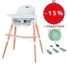 Стульчик для кормления FREEON TIN White-Mint (38237)