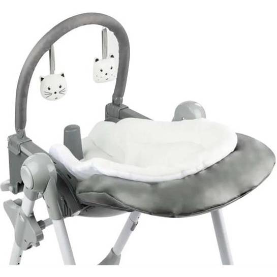 Зовнішній вигляд Стілець для годування BEBE CONFORT KIWI 3 in 1 Gray Mist (2775440210)