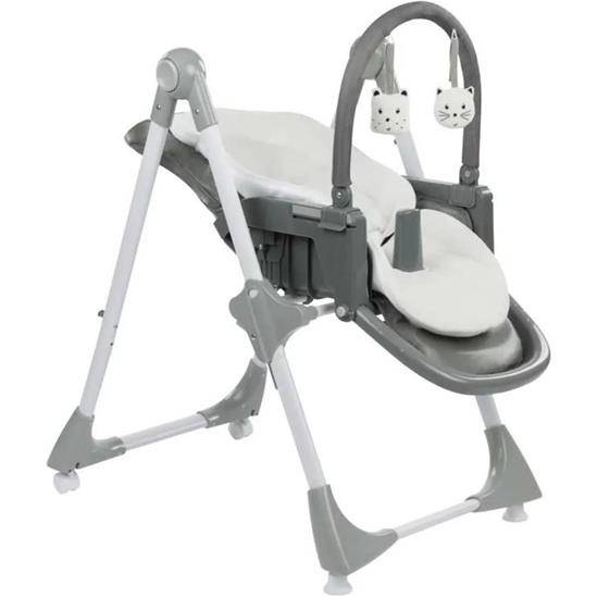 Стілець для годування BEBE CONFORT KIWI 3 in 1 Gray Mist (2775440210) Тип трансформер