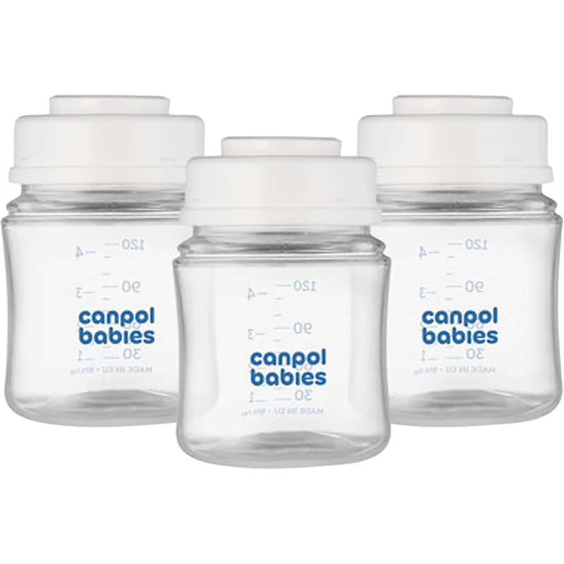 Набор бутылочек для молока Canpol Babies 3х120 мл (35/235)