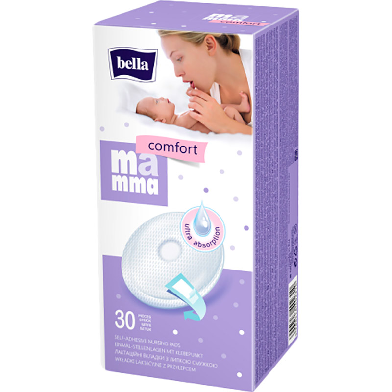 Вкладыши в бюстгальтер BELLA Мamma comfort 30 шт (BD-063-NR30-007)