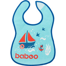 Нагрудник Baboo Marine 3+ месяца Blue  (5057778110115)