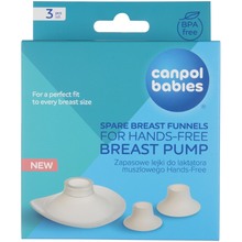 Запасные лейки CANPOL BABIES для молокоотсоса Hands-Free (20/108)