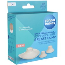 Запасные лейки CANPOL BABIES для молокоотсоса Hands-Free (20/108)