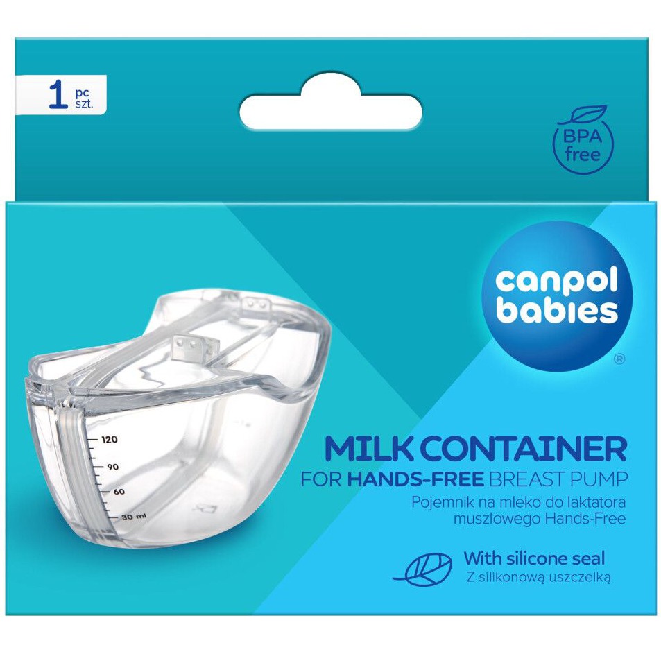 Внешний вид Контейнер CANPOL BABIES для молока для молокотсоса Hands-Free (20/104)