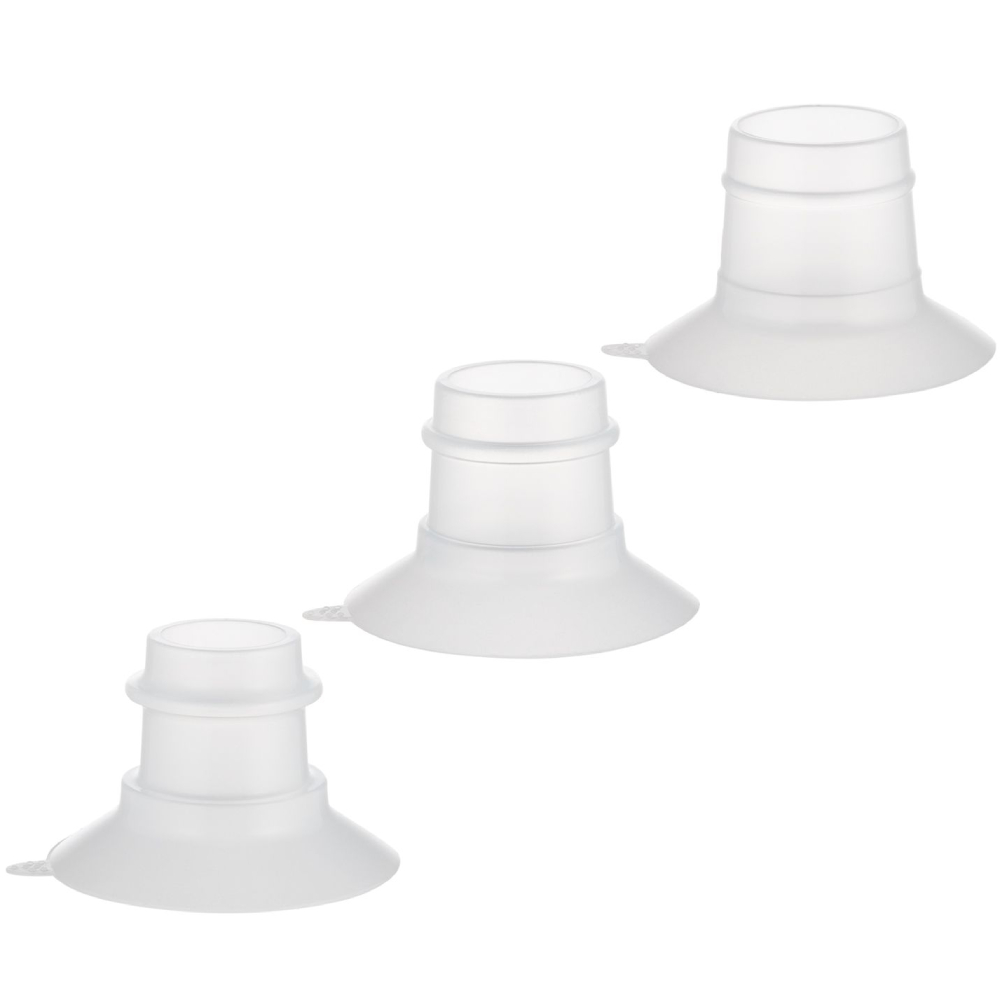 Переходники CANPOL BABIES для лейки молокоотсоса MilkShell 20/106 19, 21 и 24 мм (20/114)