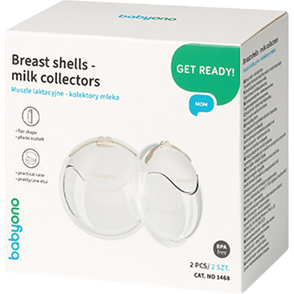 Замовити Лактаційні чаші в бюстгалтер BABYONO 2 шт (1468)