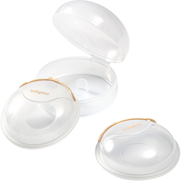 Лактаційні чаші в бюстгалтер BABYONO 2 шт (1468) Розміри 10 x 10 x 3