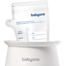 Пакети для зберігання грудного молока BABYONO 180 мл 30 шт (1084)