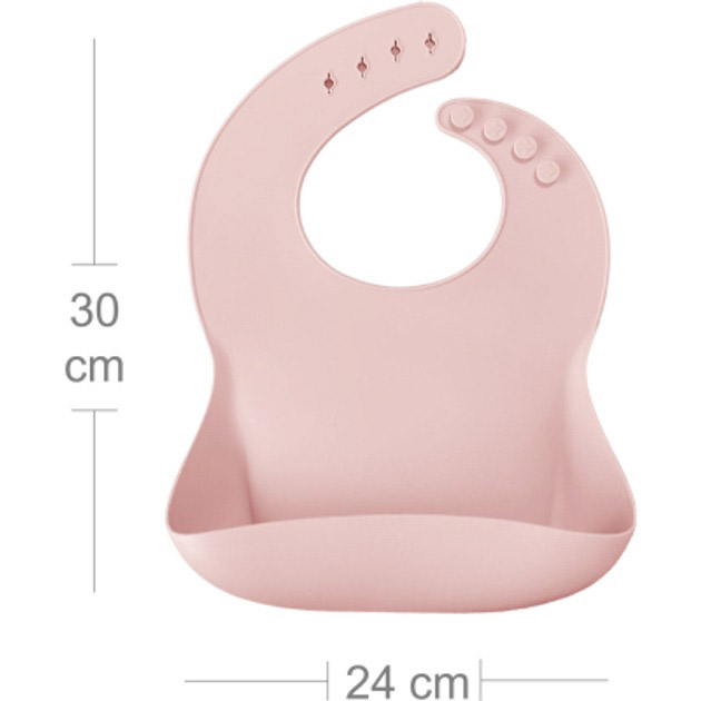 Нагрудник MINIKOIOI BASICS Pinky Pink (101020052) Тип нагрудник