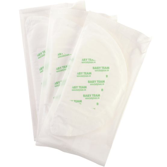 Вкладыши в бюстгальтер BABY TEAM 30 шт White (0020) Тип вкладыши в бюстгальтер