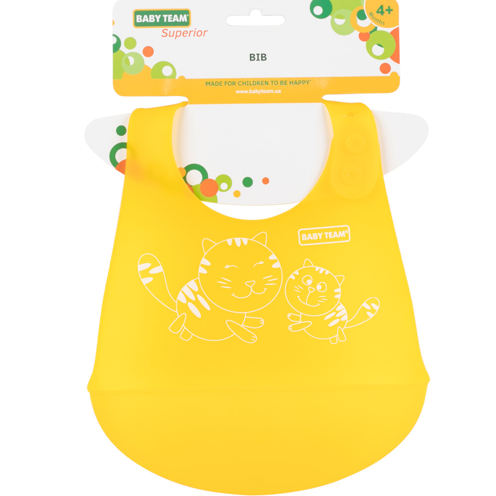 Нагрудник BABY TEAM 6591 4+ Yellow