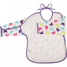 Нагрудник AKUKU с длинным рукавом Бабочка (A1743)