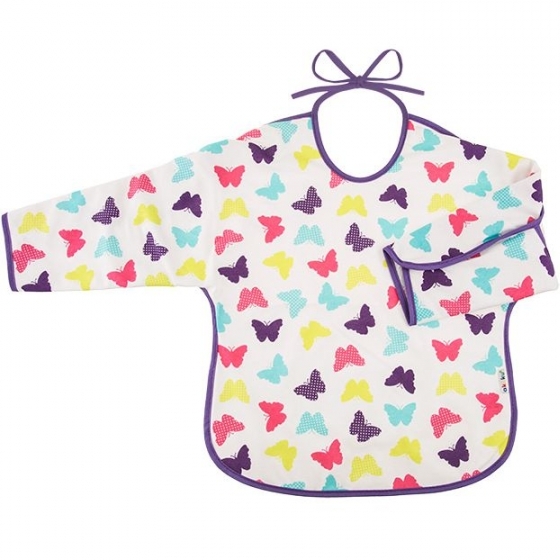 Нагрудник AKUKU с длинным рукавом Бабочка (A1743)