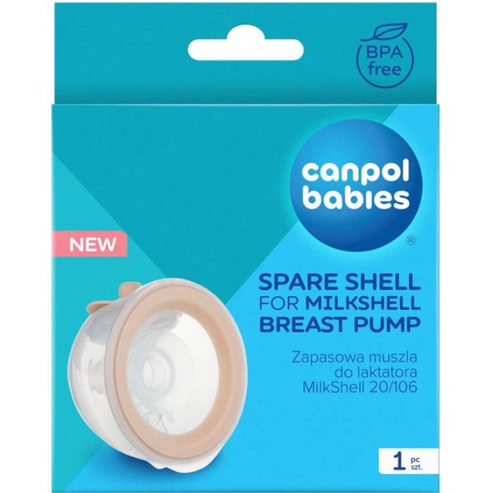 Контейнер для молоковідсмоктувача Canpol Babies MilkShell 20/106 (20/113) Тип аксесуари до молоковідсмоктувачів