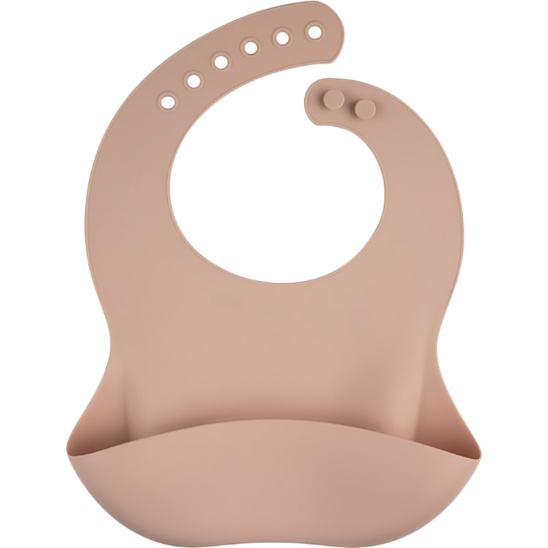 Нагрудник Canpol Babies с кармашком 26х23 см Beige (51/030_bei)