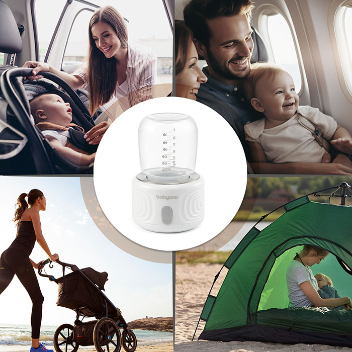 Портативный подогреватель BABYONO с бутылочкой 180 мл (1645) Фото 15 Портативный подогреватель BABYONO с бутылочкой 180 мл (1645)