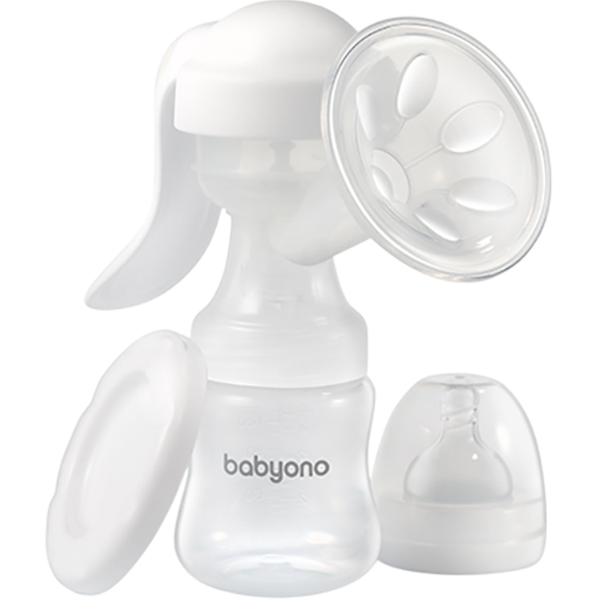 Ручний молоковідсмоктувач BABYONO Anatomy (301) Комплектація молоковідсмоктувача контейнер для грудного молока