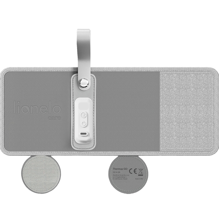 Подогреватель LIONELO THERMUP Go Grey Silver (LO-THERMUP Go Grey Silver) Питание сеть