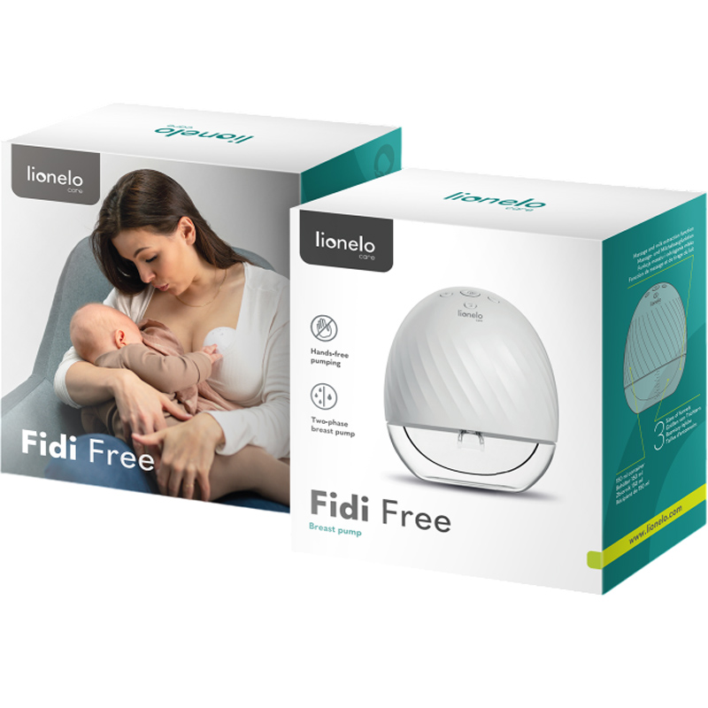 В Україні Молоковідсмоктувач LIONELO Fidi Free White (LO-FIDI FREE WHITE)