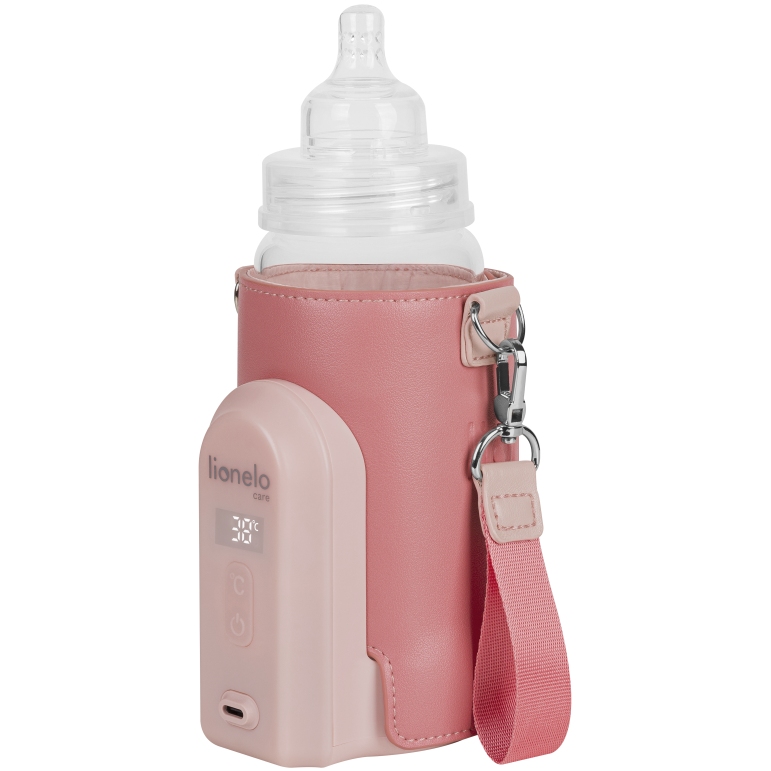 Підігрівач пляшечок Lionelo Thermup Go Evo Coral Pink