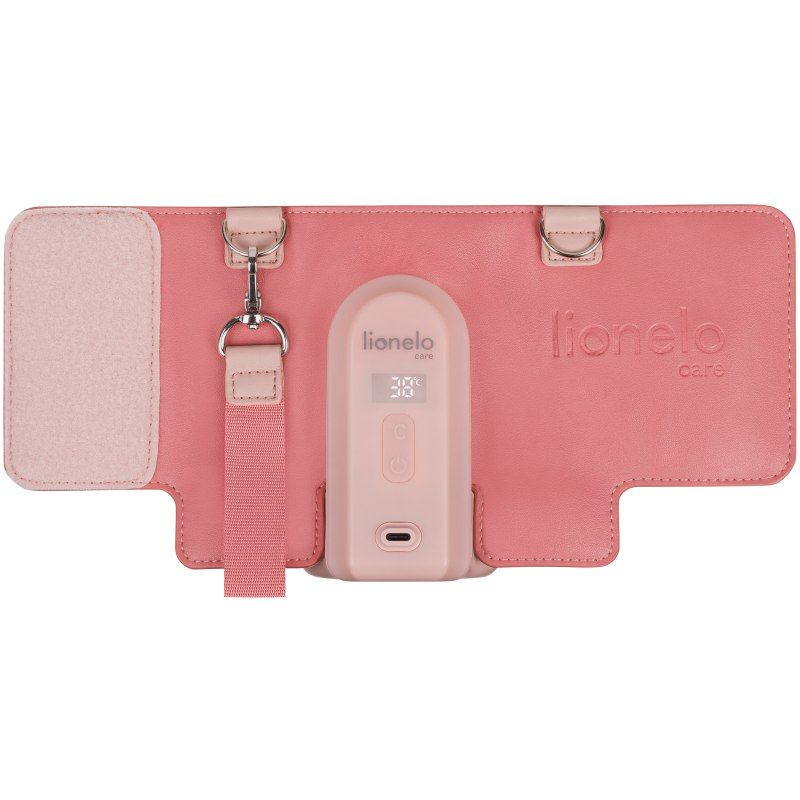 Підігрівач пляшечок Lionelo Thermup Go Evo Coral Pink Живлення акумулятор