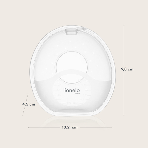 В Украине Набор молокосборников LIONELO MILKY SIMPLE 2 шт (LO-MILKY SIMPLE)
