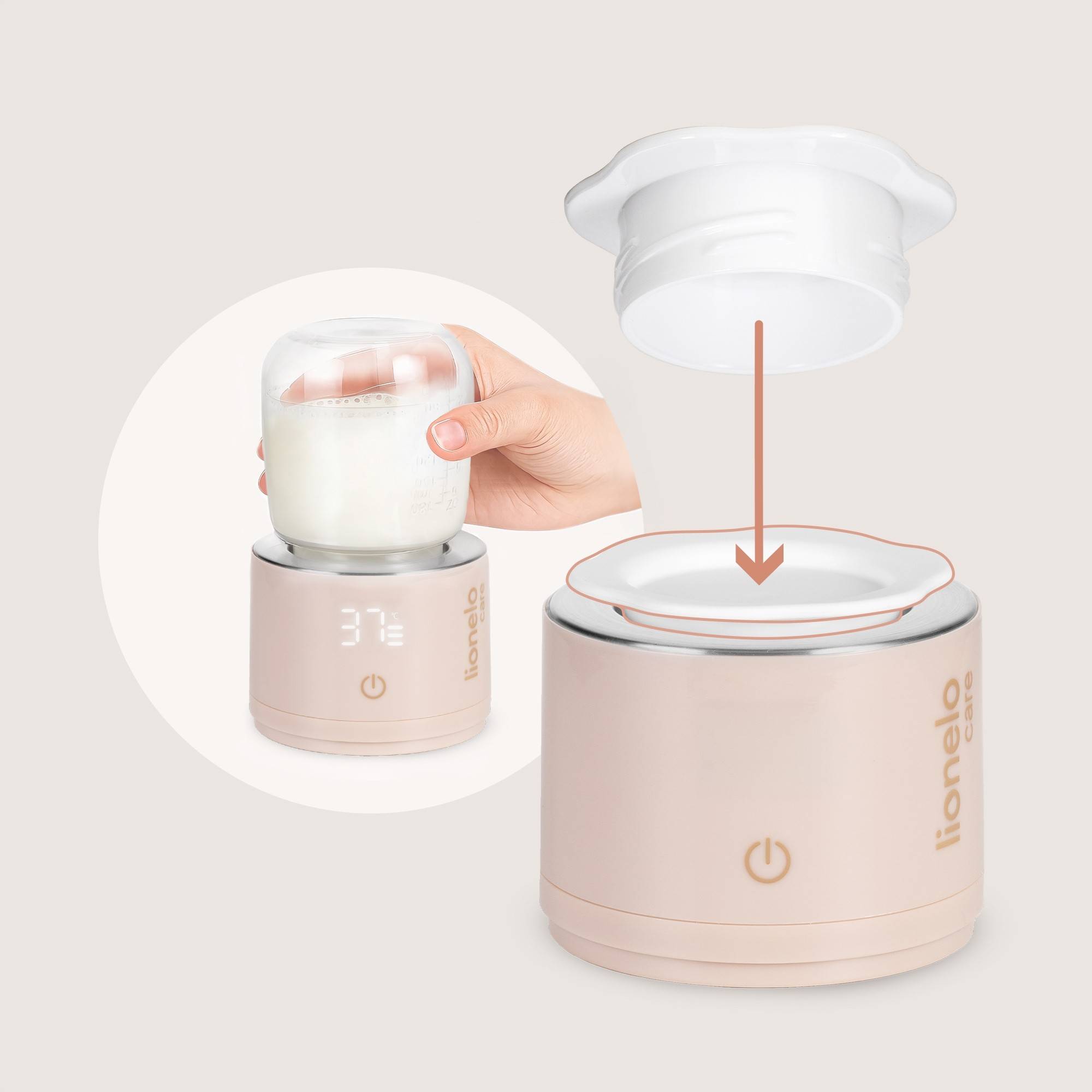 Внешний вид Подогреватель бутылочек LIONELO THERMUP SWIFT