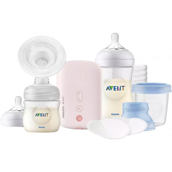 

Набор для сцеживания Philips Avent молокоотсос одинарный электрический + аксессуары (SCD395/21), Набір для сціджування Молоковідсмоктувач