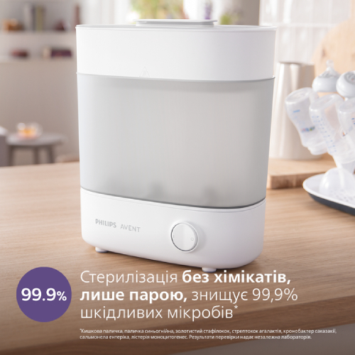 Стерилізатор AVENT 3 в 1 SCF291/00 Тип стерилізатора електричний