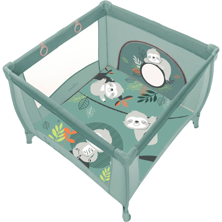 

Детский манеж BABY DESIGN PLAY UP 2020 04 GREEN, Дитячий манеж PLAY UP 2020 04 GREEN