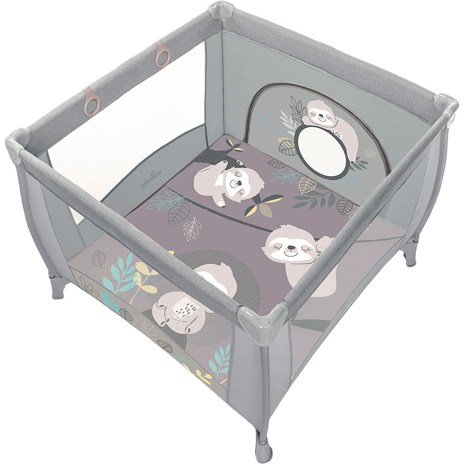 

Детский манеж BABY DESIGN PLAY UP 2020 07 LIGHT GRAY, Дитячий манеж PLAY UP 2020 07 LIGHT GRAY
