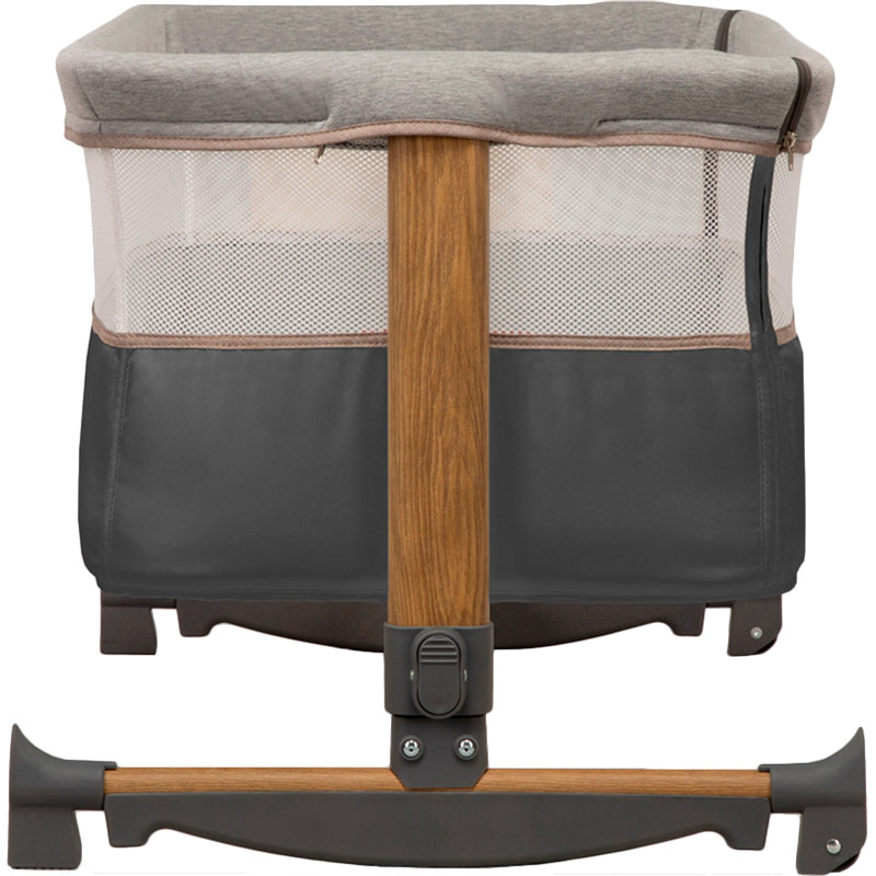 Кроватка LIONELO 3 в 1 Leonie Grey Stone Материал металл