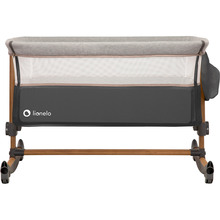 Кроватка LIONELO 3 в 1 Leonie Grey Stone