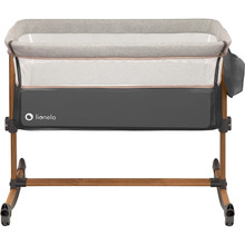 Кроватка LIONELO 3 в 1 Leonie Grey Stone