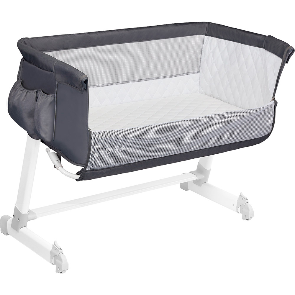 Ліжечко LIONELO Theo Dark Grey (LO.TH02) Для кого для хлопчиків