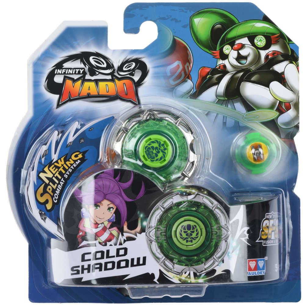 Бейблейд AULDEY Nado Стандарт Cold Shadow (YW624307) Бейблейд AULDEY Nado Стандарт Cold Shadow (YW624307)
