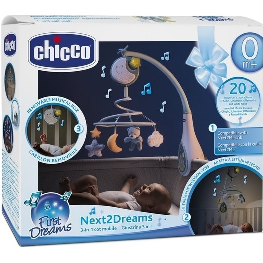 Мобиль CHICCO NEXT2DREAMS Blue (07627.20) Возраст с рождения