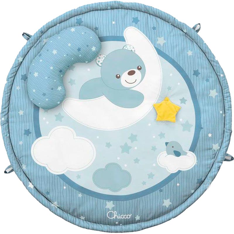 Развивающий коврик Chicco Enjoy Colours Blue (09866.20) Возраст с рождения