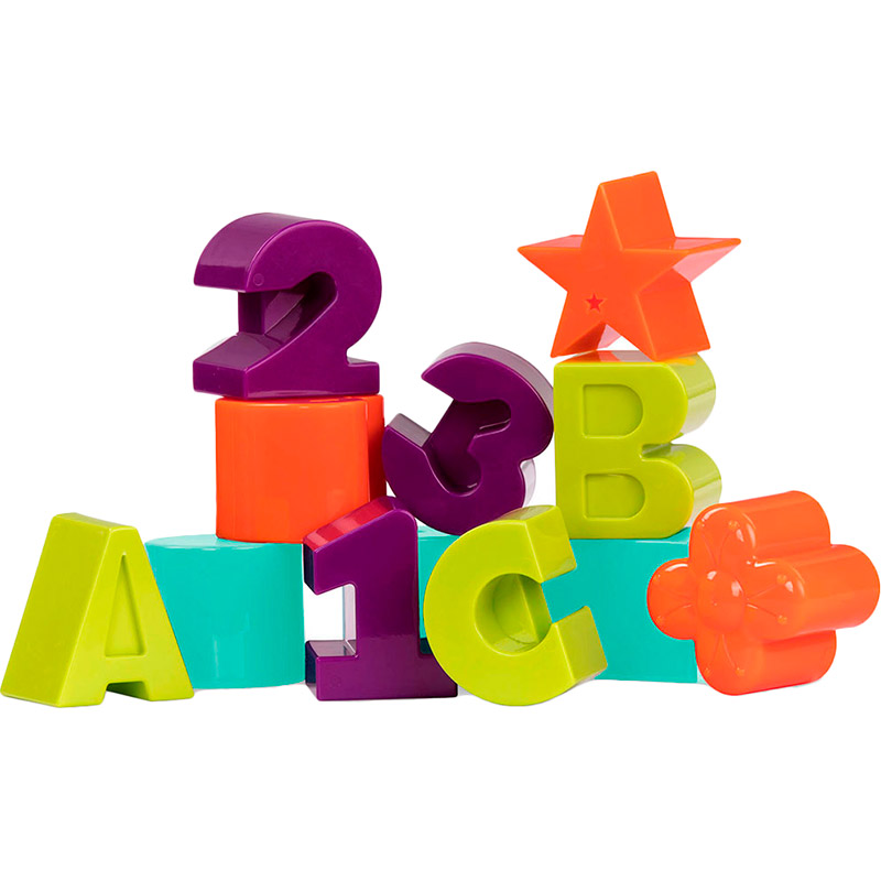 Развивающая игрушка-сортер Battat Lite Умный куб 12 форм (BT2577Z) Возраст от 2 лет